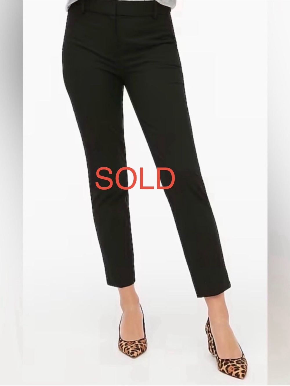 J. Crew Black Ruby Crop Pant Size 12